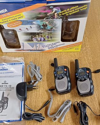 Ricetrasmittenti walkie talkie
