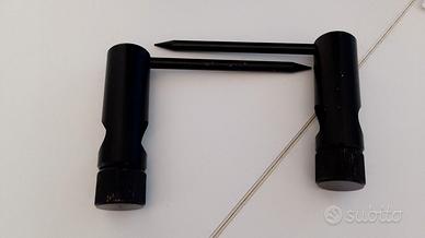 Fox Black Label stabilizer carpfishing porta canne