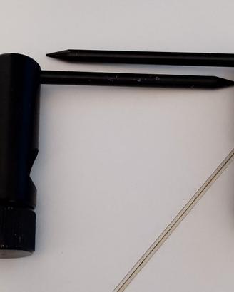 Fox Black Label stabilizer carpfishing porta canne
