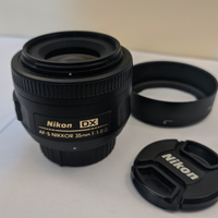 AF-S Nikkor 35mm f 1.8 (Nikon DX)