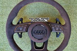 Volante Audi RS S Full Alcantara Urus Pad Completo