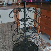 portacialde in metallo ruotante