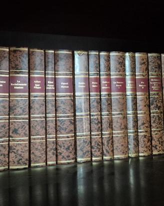 Collezione 43 Classici Letteratura Rilegati in Oro