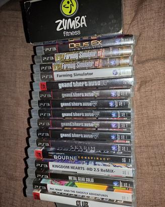 giochi ps3: pacman, gta, metal gear, skyrim