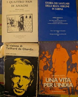 lotto 4 libri vintage anni 60-80 sul cristianesimo