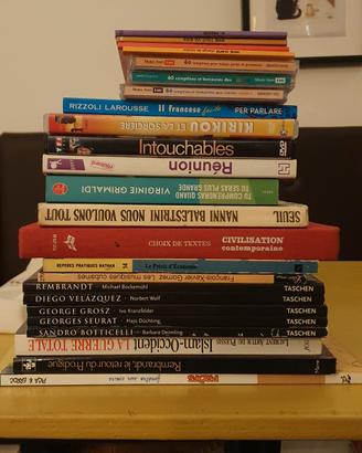 Lotto Cultura Francese: Libri, DVD e CD