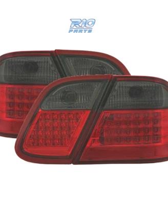 FANALI PER MERCEDES CLK W208 97-02 LED ROSSO AFFUM