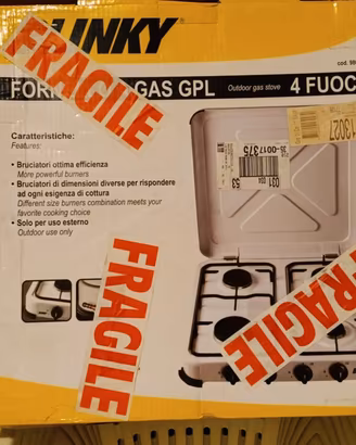 Cucina gas 4 fornelli