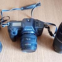 Macchina fotografica CANON EOS 600 con obbiettivi