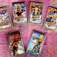 Lotto videogiochi in UMD per PSP