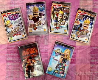 Lotto videogiochi in UMD per PSP