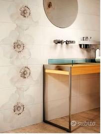 Piastrella 25x65 Chic Flowers Malva Sant'Agostino