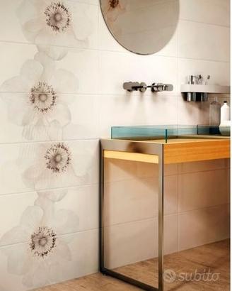 Piastrella 25x65 Chic Flowers Malva Sant'Agostino