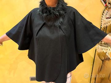 mantella con pelliccia 