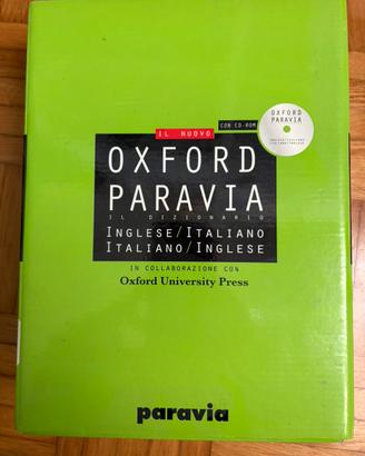 Dizionario inglese Oxford Paravia – edizione 2006