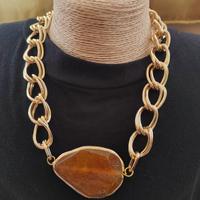 COLLIER DONNA CON PIETRA NATURALE 