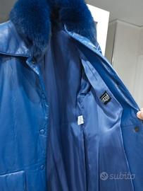 Giaccone/cappotto Azzurro 