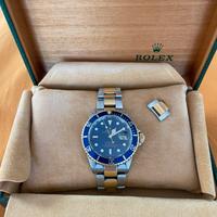 Rolex submariner acciao oro 16613