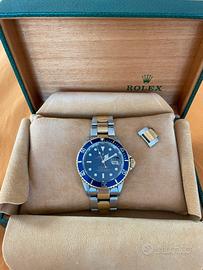 Rolex submariner acciao oro 16613