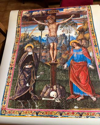 Poster   Plastifico crocifissione di gesu’