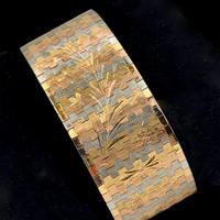 bracciale oro VINTAGE 3 ORI 18 kt