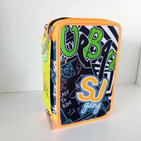 ASTUCCIO SEVEN 3 ZIP BOY SJ GANG con supermina
