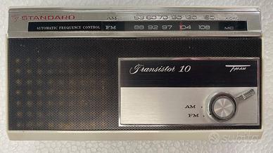 RADIO VINTAGE STANDARD SR-J716F AM/FM MADE N JAPAN