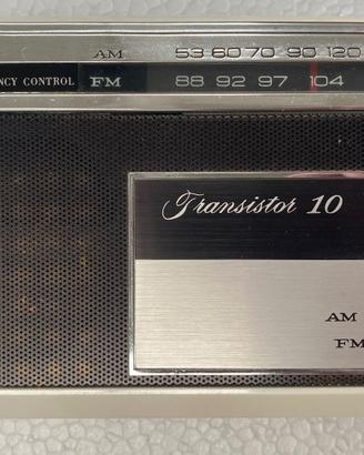 RADIO VINTAGE STANDARD SR-J716F AM/FM MADE N JAPAN