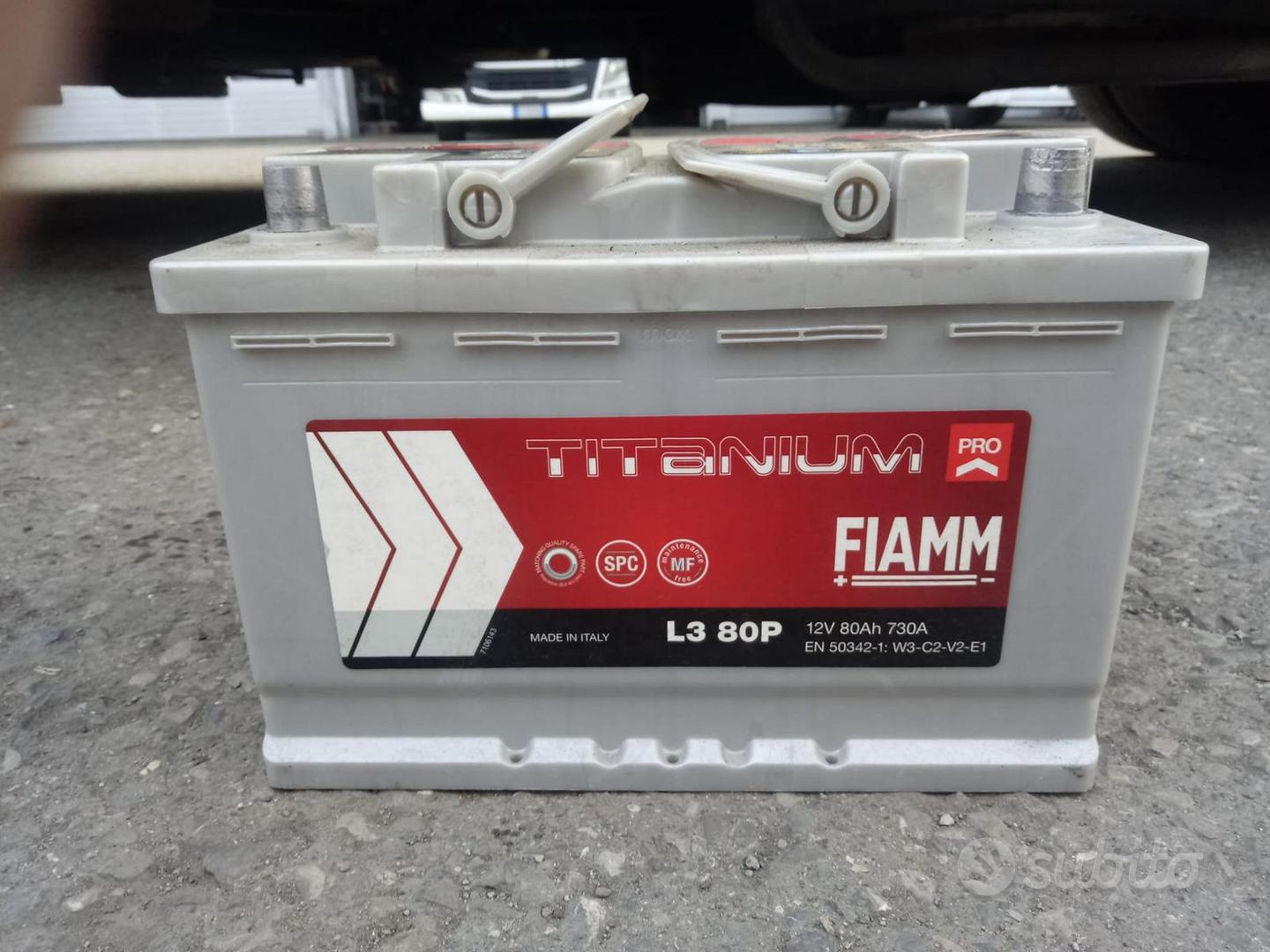 Batteria FIAMM L3 80P 12V 80AH 730A