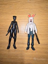 Action  figure Alice e The rabbit