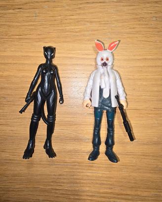 Action  figure Alice e The rabbit