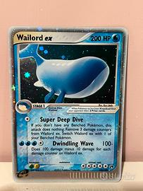 Carta Pokémon Wailord ex