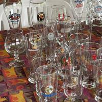 Bicchieri e caraffe birra originali multi marca.