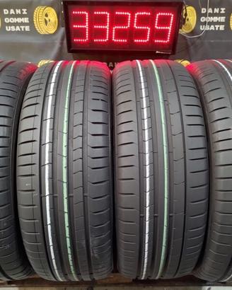 PIRELLI 4 PNEUMATICI USATI 235 55 18 CON 70/80% DO