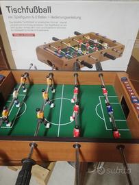 Mini calcio balilla da collezione 50x30 cm