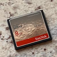 SCHEDA DI MEMORIA CF SanDisk Ultra 8GB