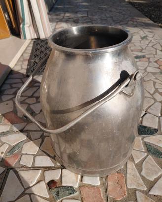 BIDONE MUNGITURA in acciaio INOX