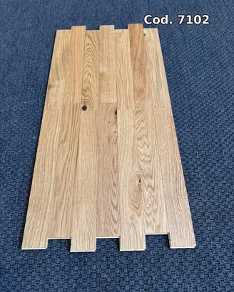 Listello parquet rovere poco nodato a Roma