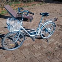 Bicicletta elettrica senza batteria.