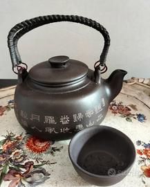 Teiera in terracotta