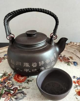 Teiera in terracotta