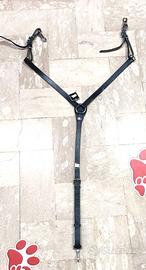 PETTORALE INGLESE A Y IN CUOIO REGOLABILE