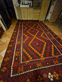 Grande tappeto Kilim 400x220