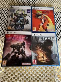 4 Giochi PS5 NON SPEDISCO