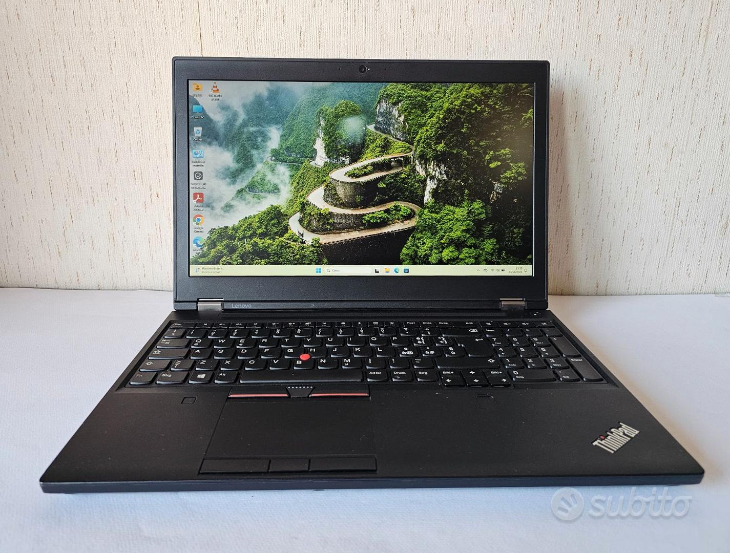 Lenovo ThinkPad P52..i7-8850H..RAM 32..SSD 512+SSD - Informatica 