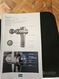 Pistola per massaggio