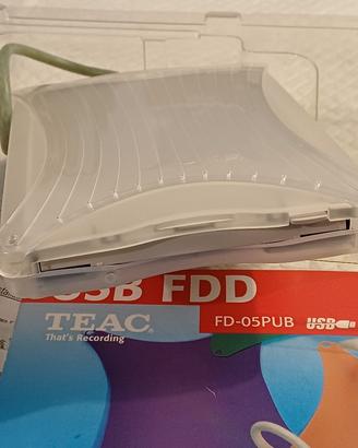 Unità Drive Floppy  USB Esterna TEAC FD-05PUB 3,5"