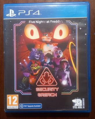 Five Nights at Freddy's Security Breach Ps4