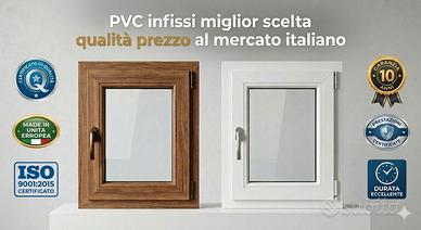 Infissi PVC Finestra Portafinestra Finestre