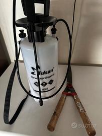 spruzzatore a pressione 5L + forbice